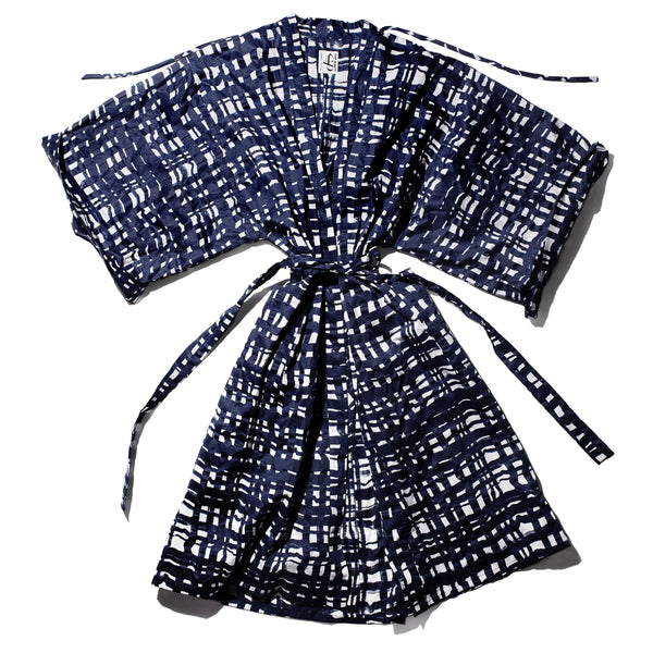 CAP Beauty - Robe in Navy - CAP Beauty