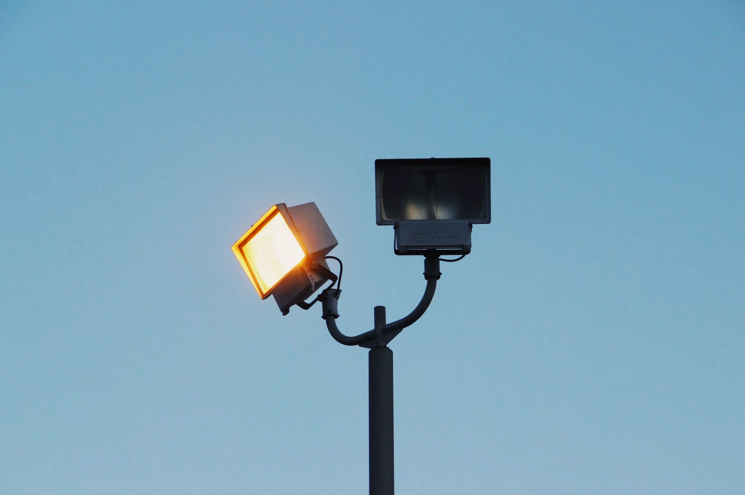 A Photo Of An Outdoor Led Streetlight