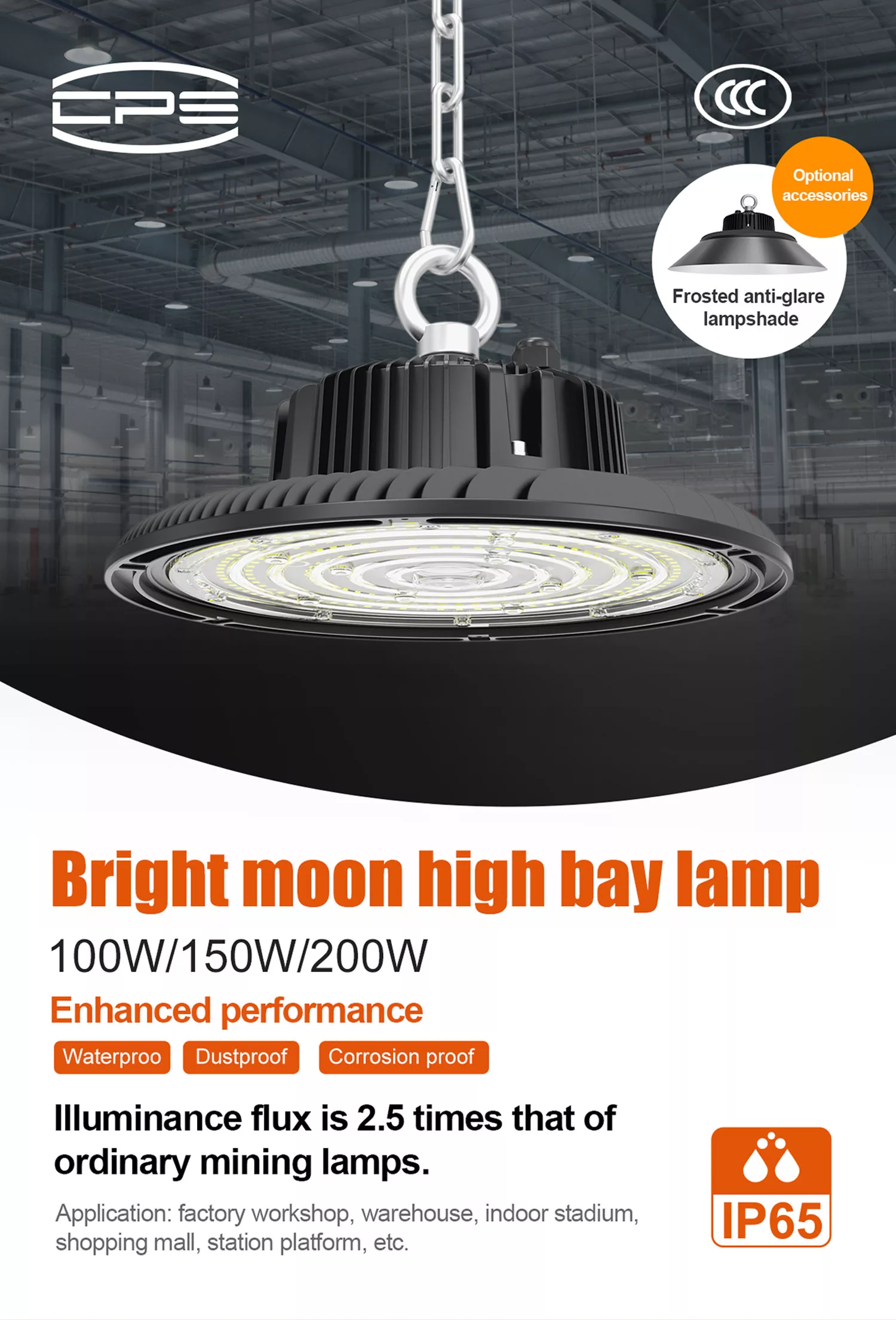 Led High Bay Light Bright Moon 01