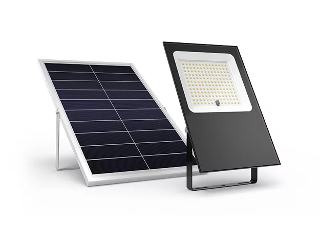 Sunflower LED Solar Flood Lights with LIPO4 battery 32WH 48WH 64WH