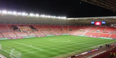 The Stadium With Led Lighting Shows Uniform Light Coverage And High Quality Lighting Effects